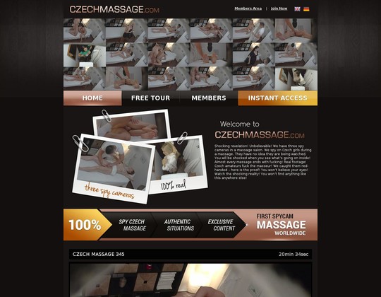 Porn czech massage free 