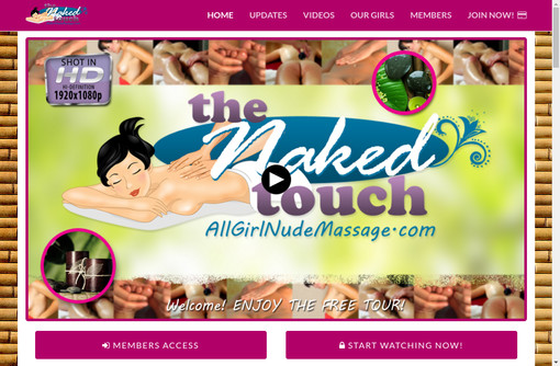 All Girl Nude Massage