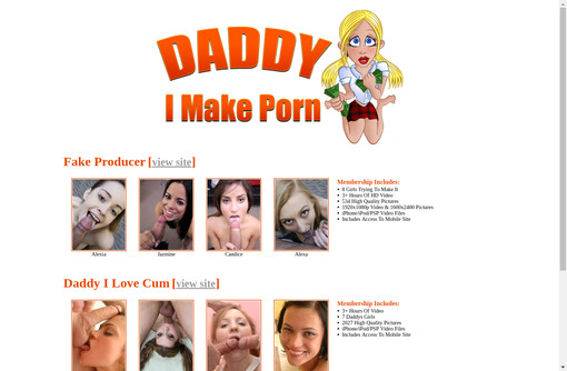 Daddy I Make Porn Portal