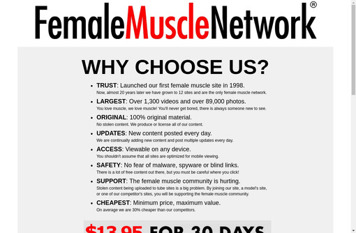 Female Muscle Bondage