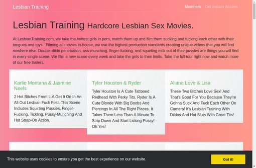 Lesbian Training T3