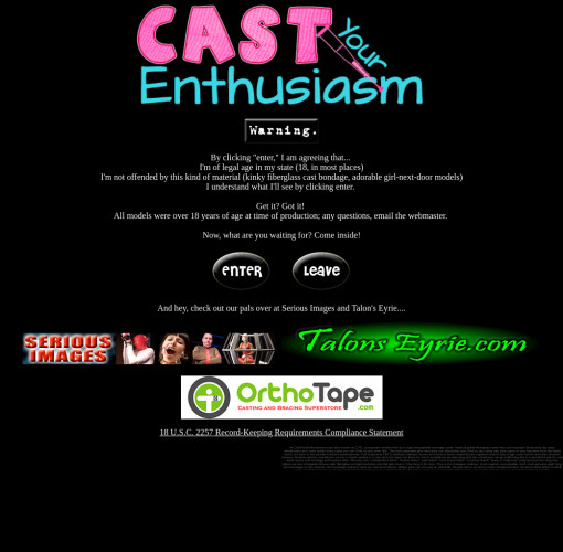 Cast Your Enthusiasm