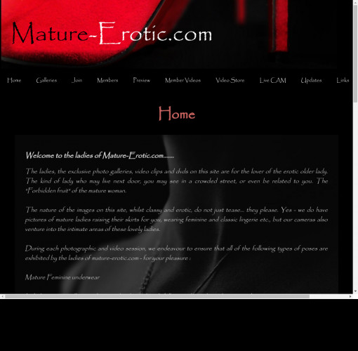mature erotic
