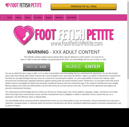 foot fetish petite