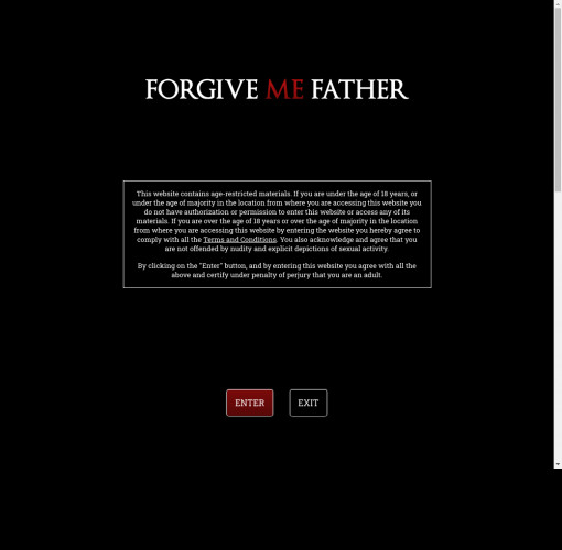 forgive me father