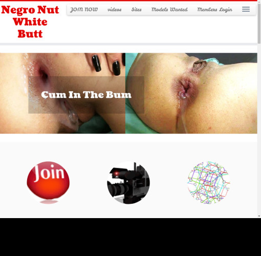 negro nut white butt
